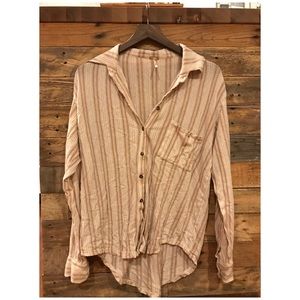 Free People Beach Button Down